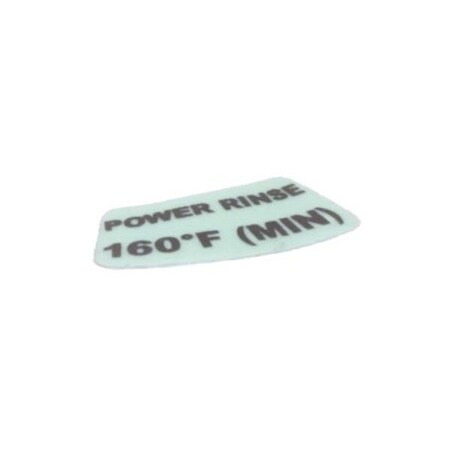 Jackson Power Rinse 160 Decal 9905-003-01-31